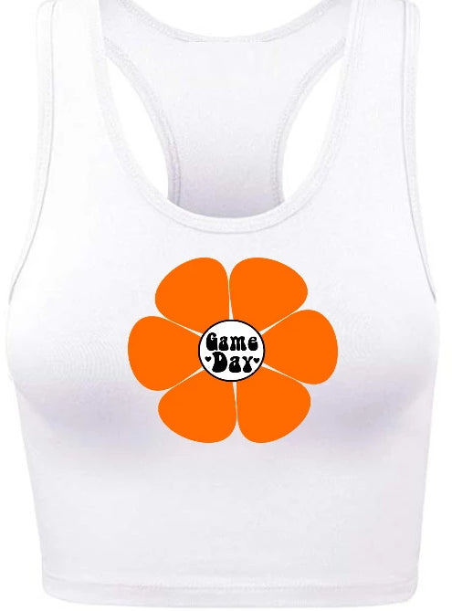 Game Day Racerback Crop Top