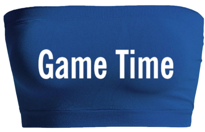 Game Time Seamless Bandeau (Available in 2 Colors)