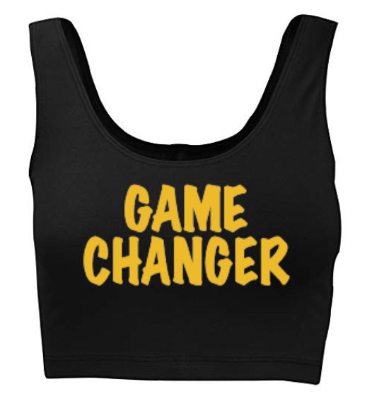 Game Changer Tank Crop Top (Available in Two Colors)