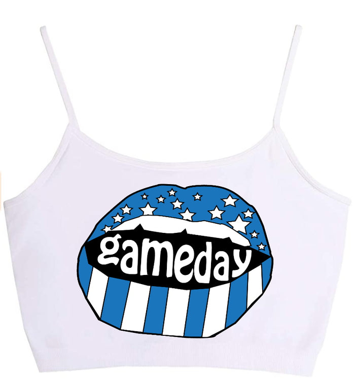 Gameday Stars Seamless Crop Top