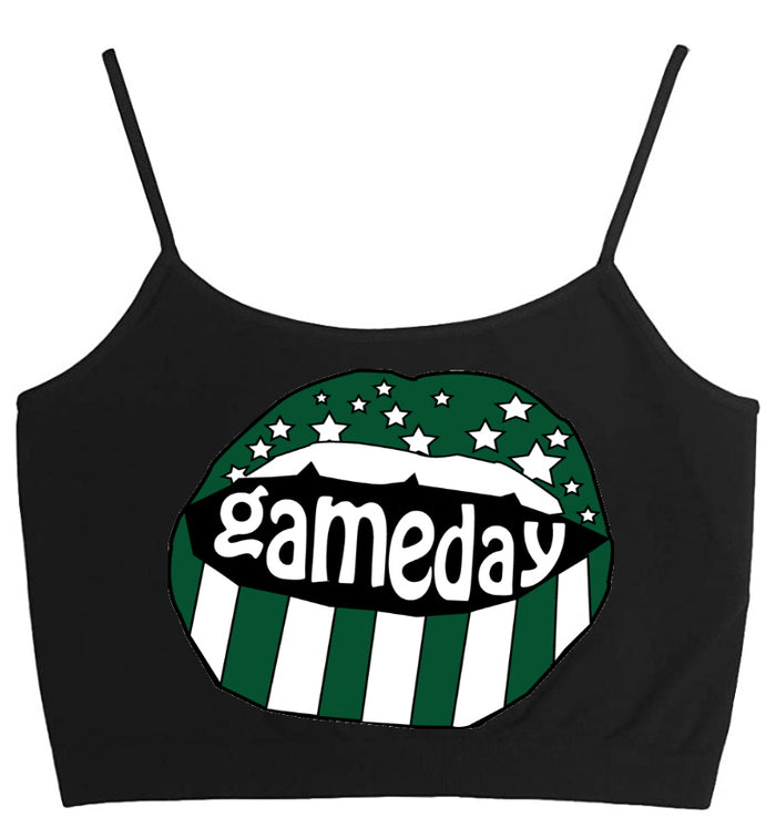 Gameday Stars Seamless Crop Top (Available in 2 Colors)