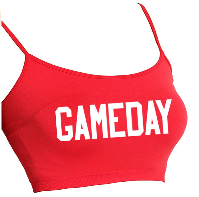 Gameday Seamless Crop Top (Available in 2 Colors)