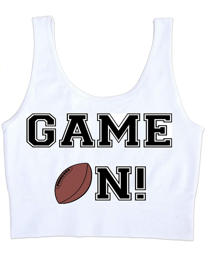 Game On! Seamless Tank Crop Top