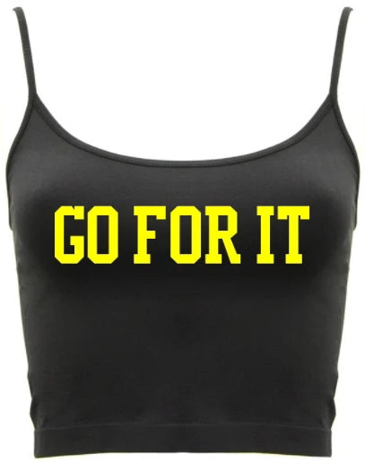 Go For It Seamless Crop Top (Available in 3 Colors)