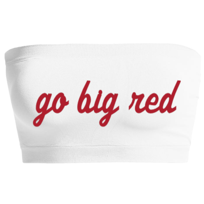 Go Big Red Seamless Bandeau (Available in 2 Colors)