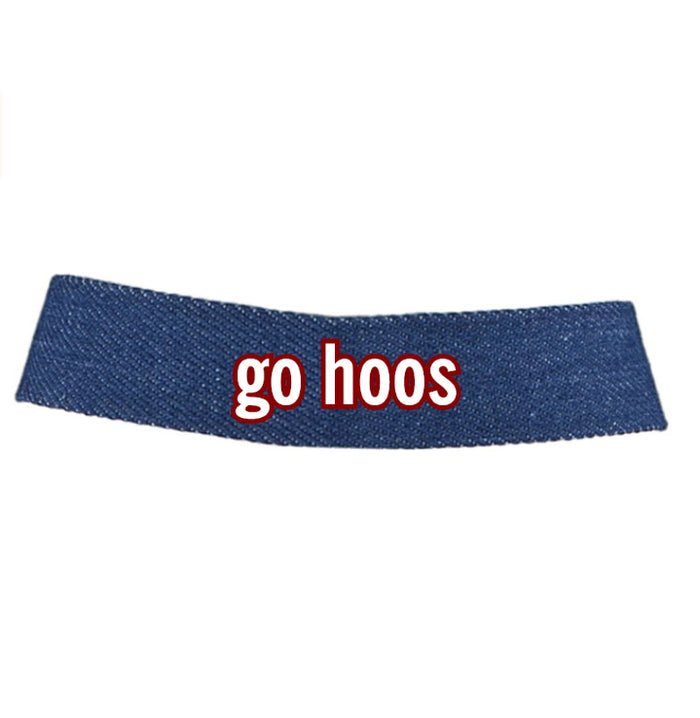 Go Hoos Denim Choker