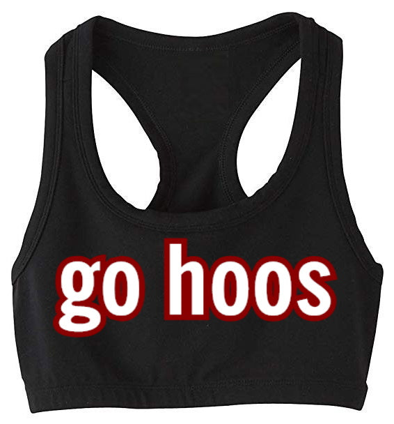Go Hoos Racerback Sports Bra