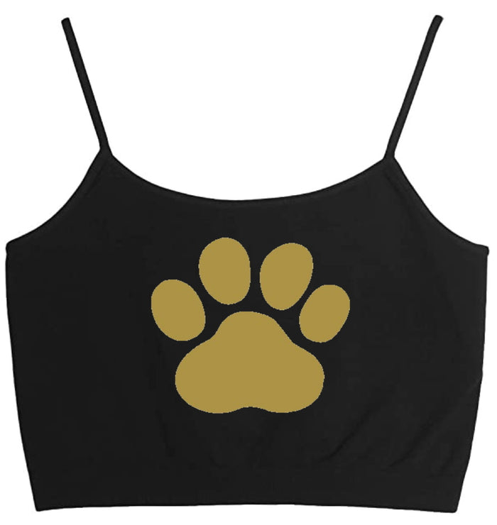 Pawsitively Adorable Seamless Crop Top (Available in 3 Colors)