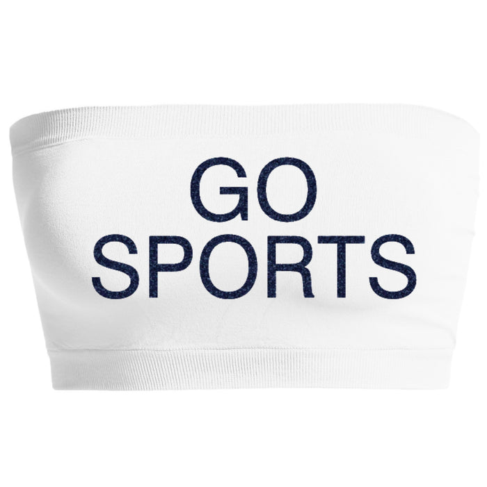 Go Sports Glitter Seamless Bandeau