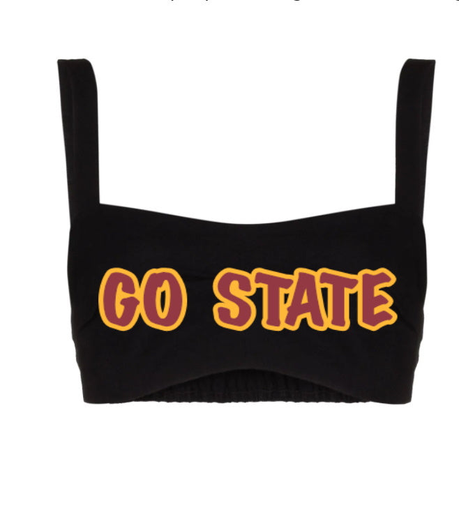 Go State Cali Crop Top