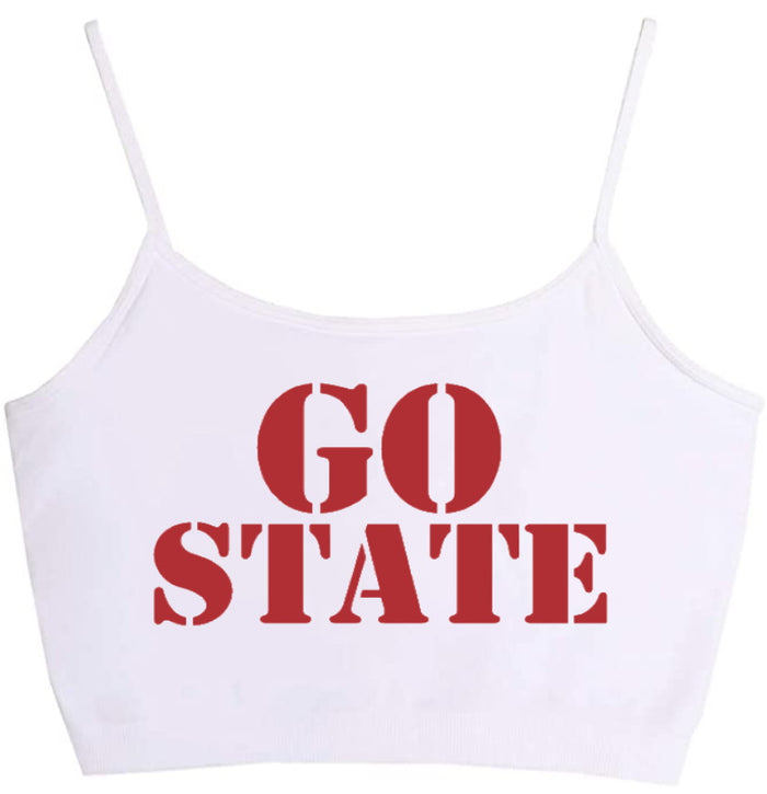 Go State Seamless Crop Top (Available in 2 Colors)