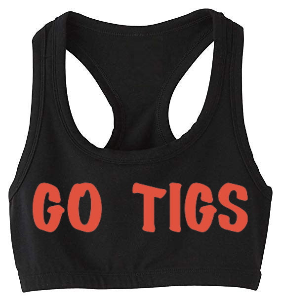 Go Tigs Racerback Sports Bra