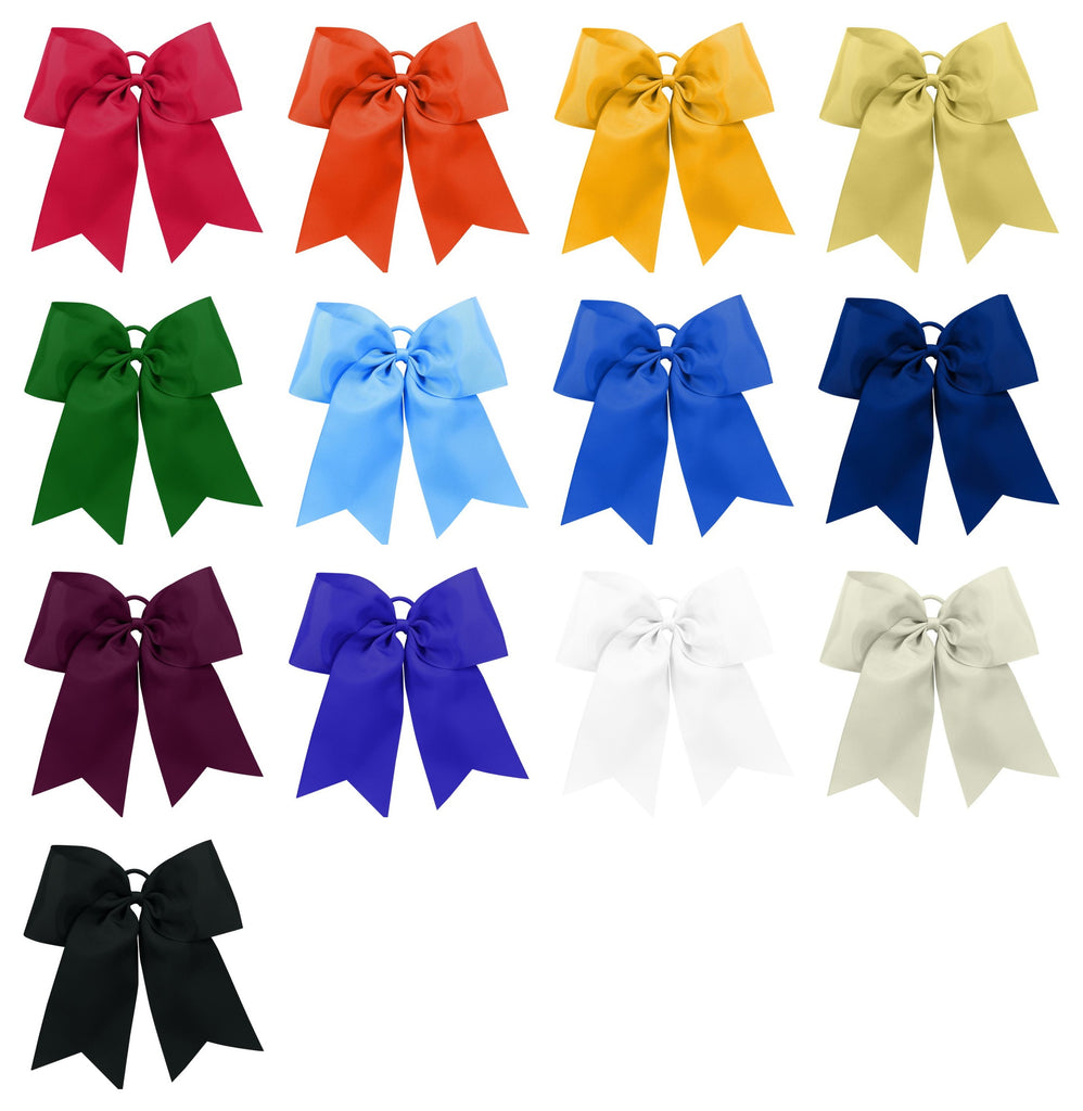 Custom Text Game Day Hair Bow (Available in 13 Colors)