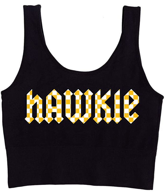 Hawkie Seamless Tank Crop Top (Available in 2 Colors)