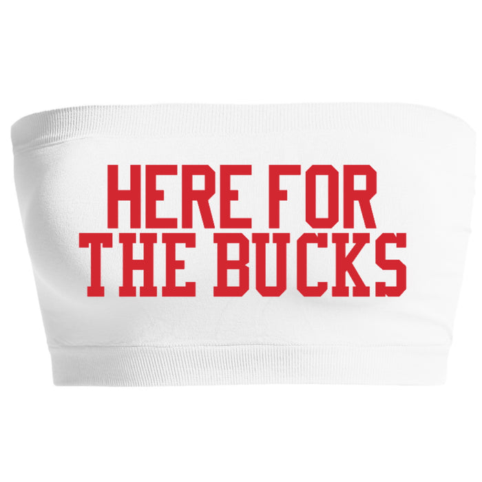 Here For The Bucks Seamless Bandeau (Available in 2 Colors)