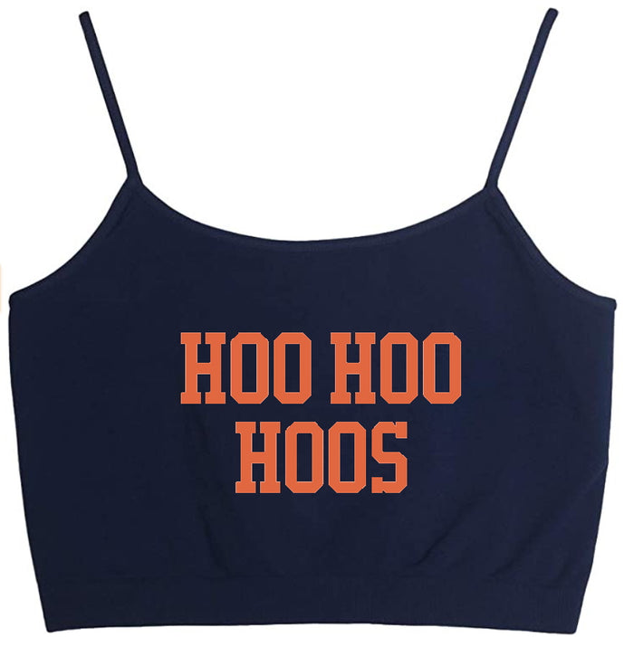 Hoo Hoo Hoos Seamless Crop Top (Available in 2 Colors)