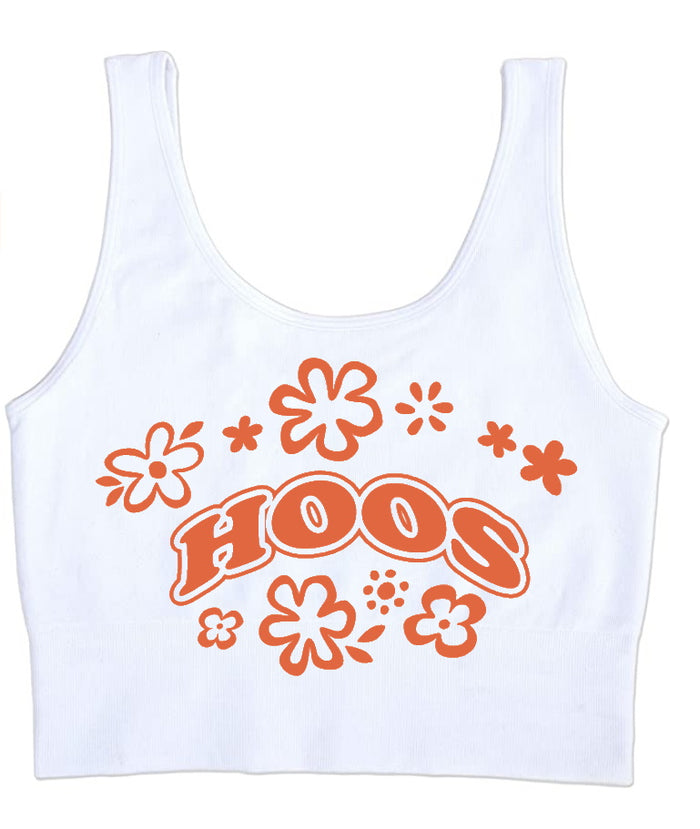 Hoos Seamless Tank Crop Top (Available in 2 Colors)