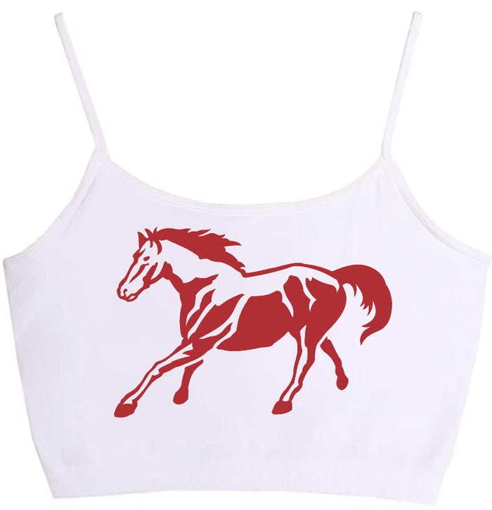 Giddy Up! Seamless Crop Top (Available in 2 Colors)