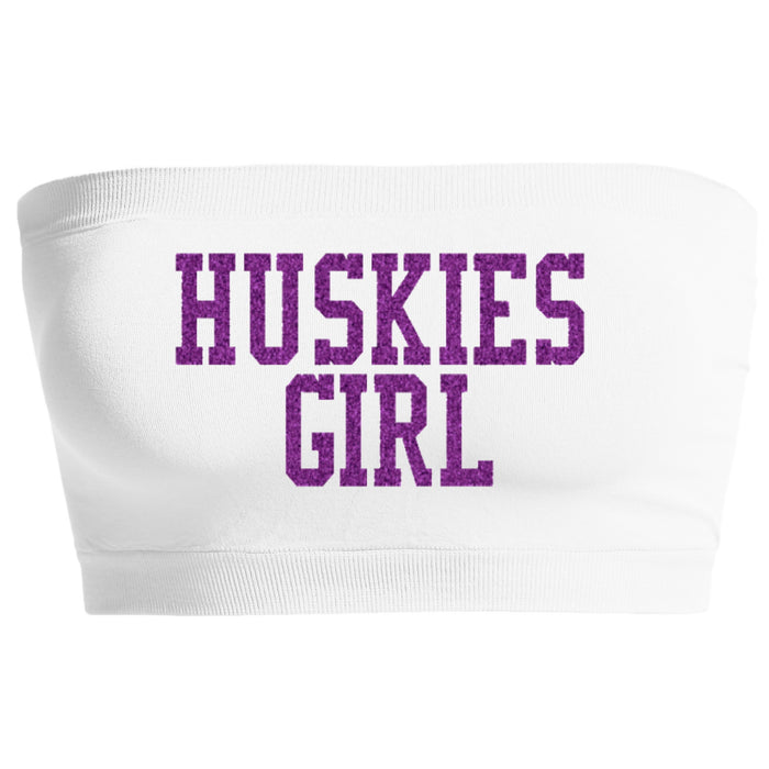 Huskies Girl Glitter Seamless Bandeau (Available in 2 Colors)