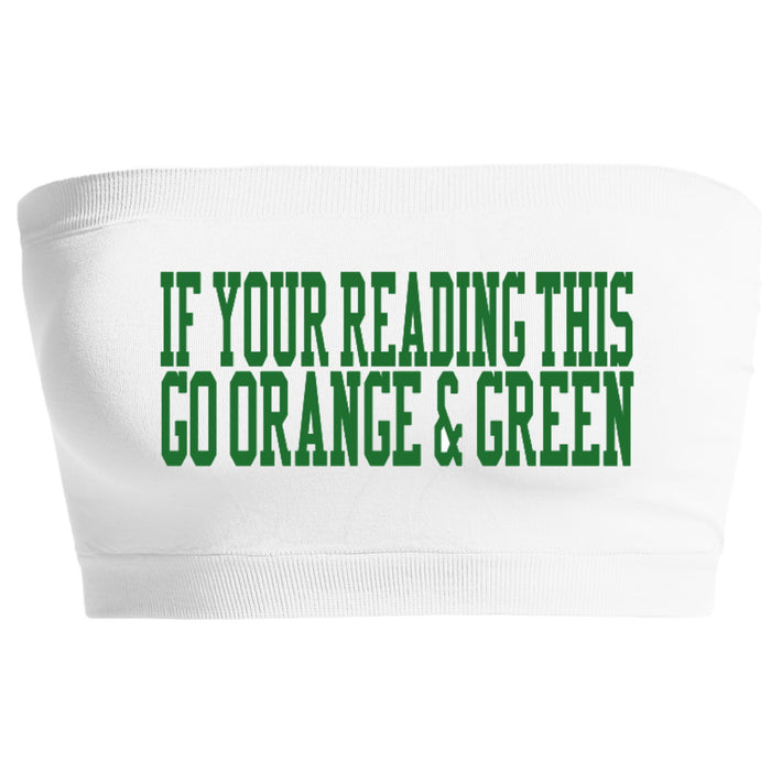 If Your Reading This Seamless Bandeau (Available in 2 Colors)