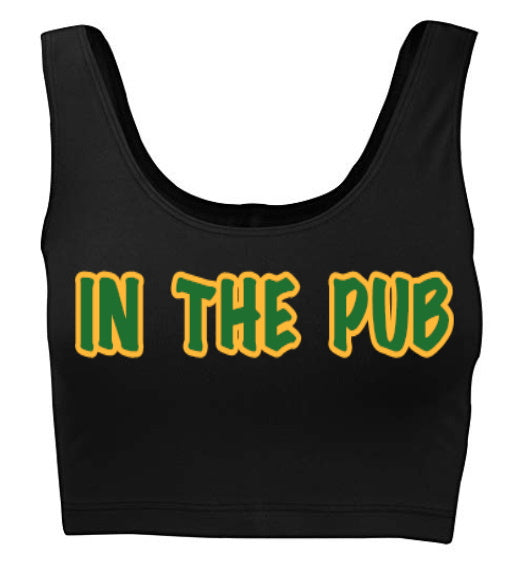 In The Pub Tank Crop Top (Available in 2 Colors)