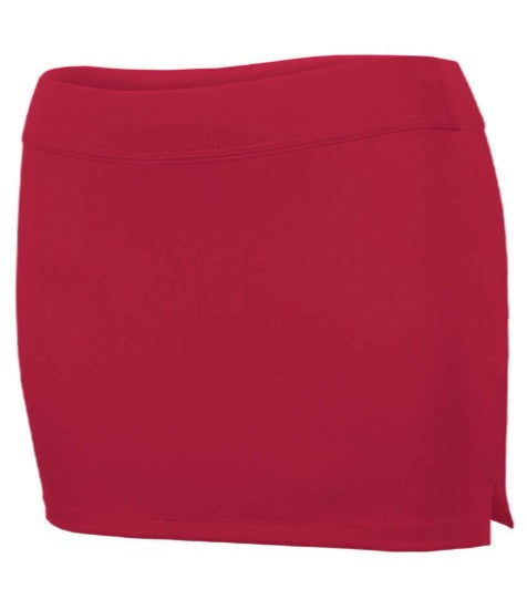 Red Cheer Skirt w/ Built In Shorts