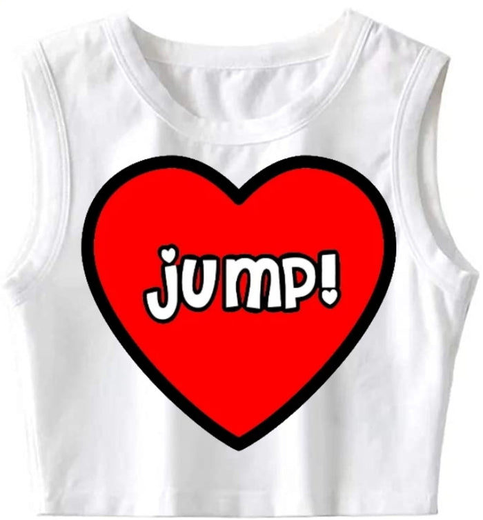 Jump! The Ultimate Sleeveless Crop Top (Available in 2 Colors)