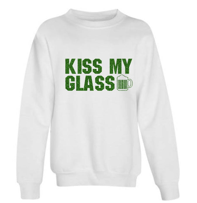 Kiss My Glass Crewneck (Available in 3 Colors)