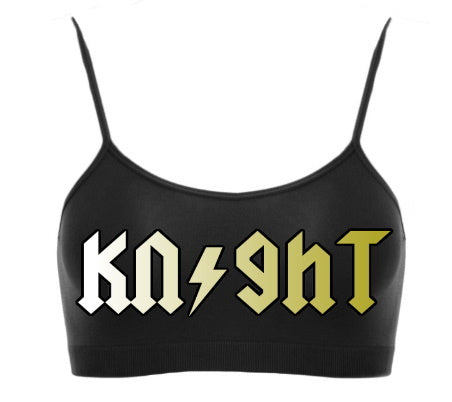 Knight & Day Seamless Spaghetti Strap Super Crop Top (Available in 2 Colors)