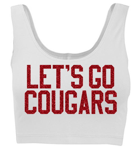 Let's Go Tank Crop Top (Available in 2 Colors)