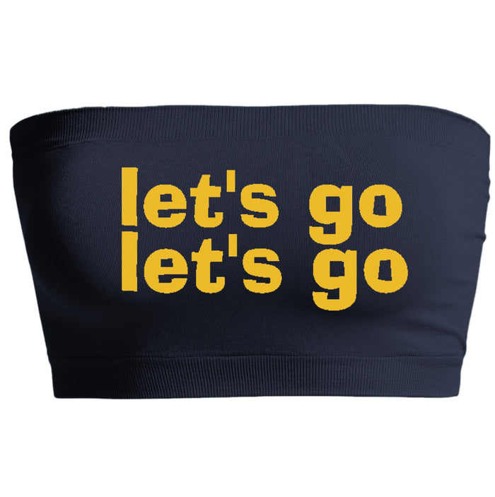 Let's Go Let's Go Seamless Bandeau (Available in 2 Colors)