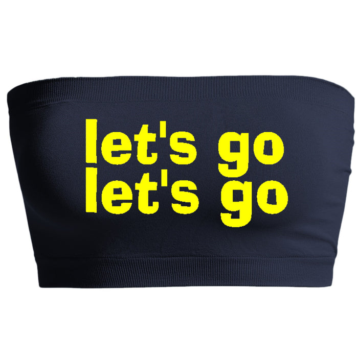 Let's Go Let's Go Seamless Bandeau (Available in 2 Colors)