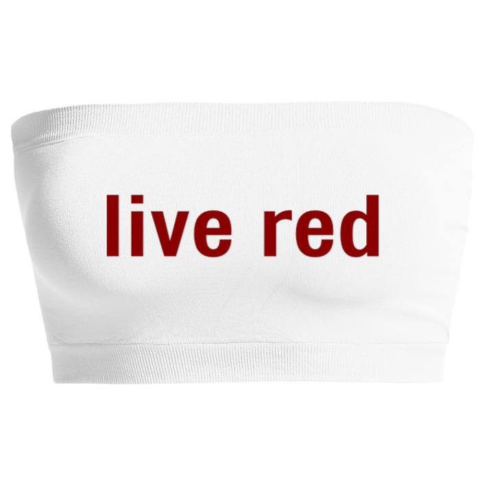 Live Red Seamless Bandeau (Available in 2 Colors)