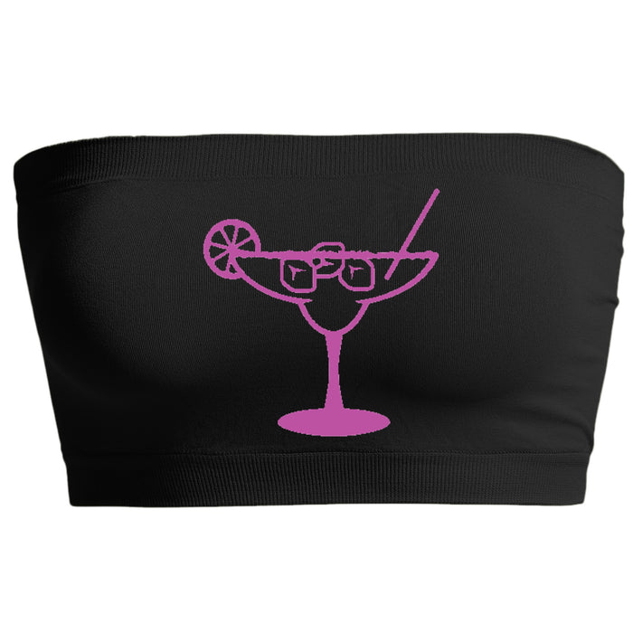 Margarita Madness Glitter Seamless Bandeau (Available in 3 Colors)