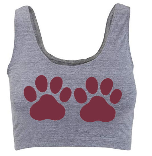 Double Trouble Tank Crop Top (Available in 2 Colors)