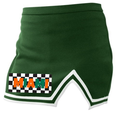Check It Out A-Line Notched Cheer Skirt