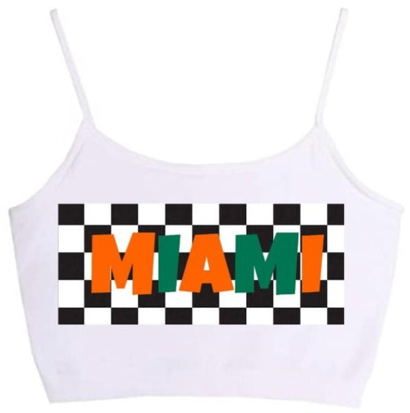 Check It Out Seamless Crop Top
