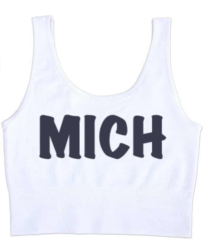 Where It's At Seamless Tank Crop Top