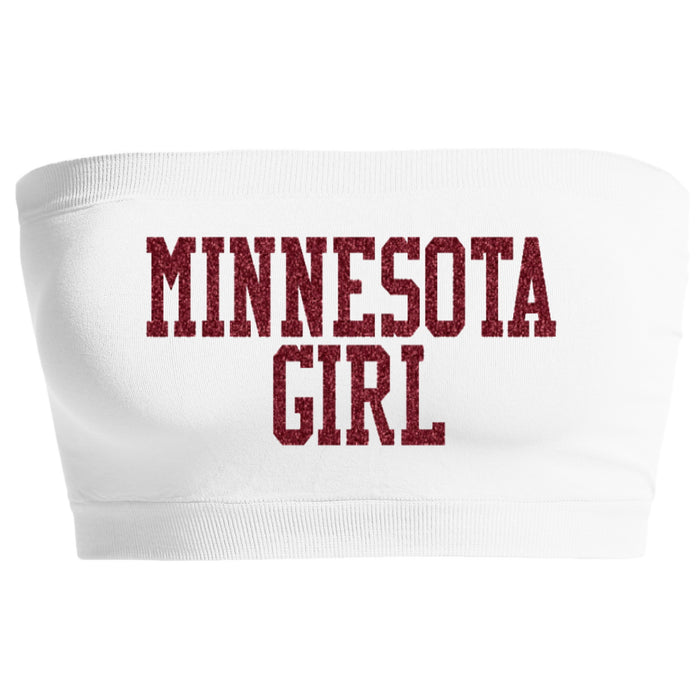 Minnesota Girl Glitter Seamless Bandeau