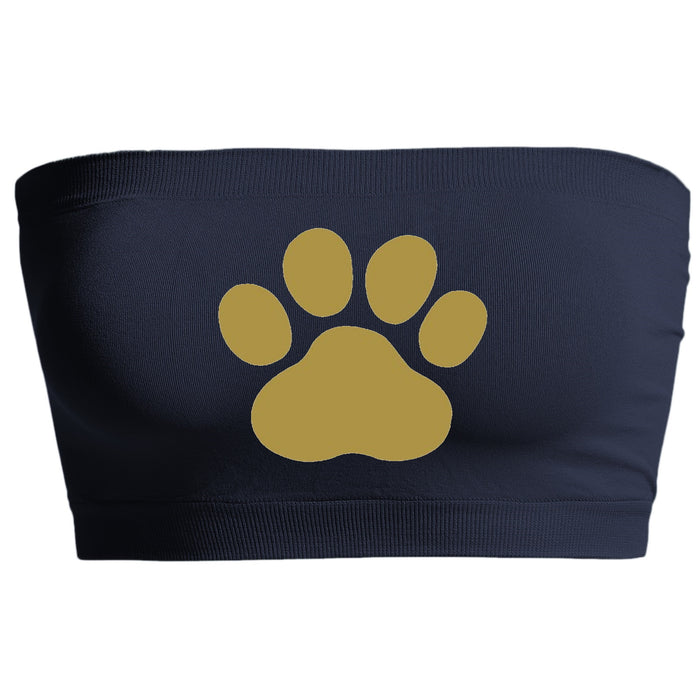 Big Paw Navy Seamless Bandeau