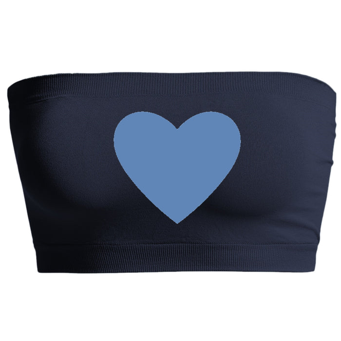 Heart Seamless Bandeau (Available in 3 Colors)