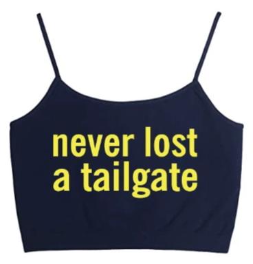 Never Lost A Tailgate Seamless Crop Top