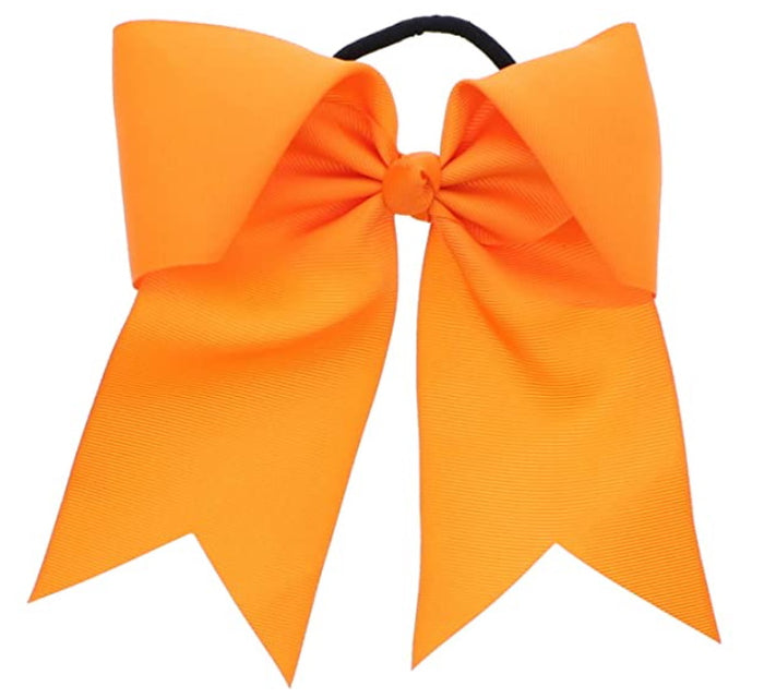 Orange Hair Bow