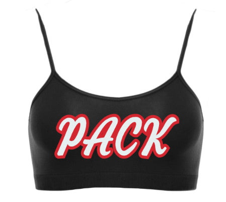 Pack Spaghetti Strap Super Crop Top (Available in 2 Colors)