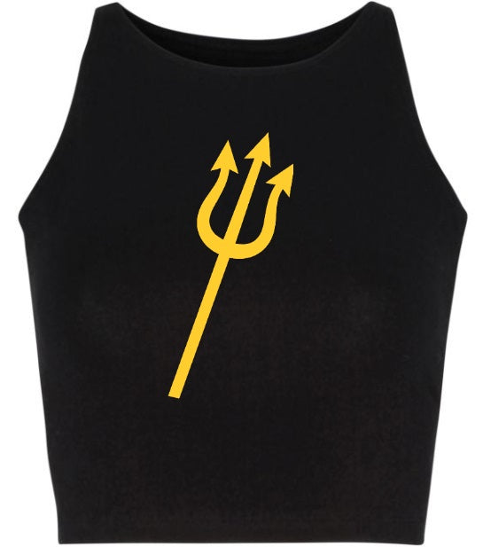 The Pitchfork Crop Top (Available in 2 Colors)