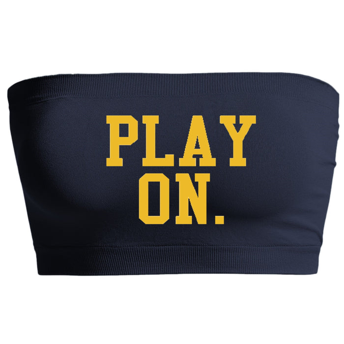 Play On. Navy Seamless Bandeau