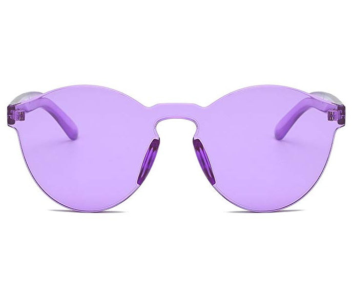 Purple Frameless Glasses