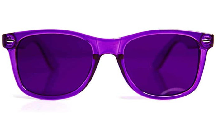 Purple On Purple Sunglasses