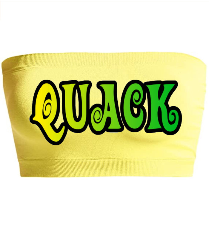 Quack Seamless Bandeau (Available in 2 Colors)