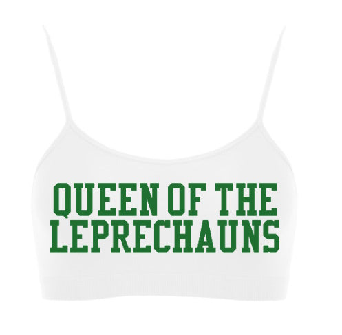 Queen of the Leprechauns Seamless Super Crop Top